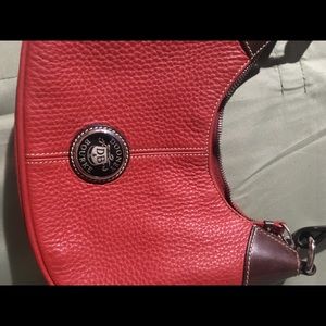 Like new Dooney & Bourke Red Hobo Genuine Leather
